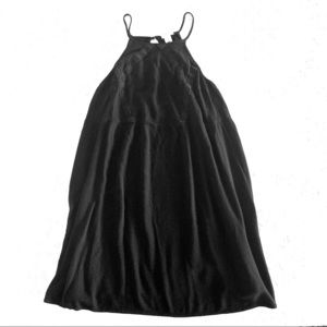 Mossimo Black Gauze Dress with Lace Detail XXL